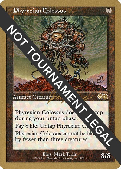 Phyrexian Colossus - 2000 Jon Finkel (USG)