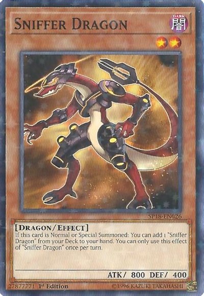 Sniffer Dragon (Starfoil)
