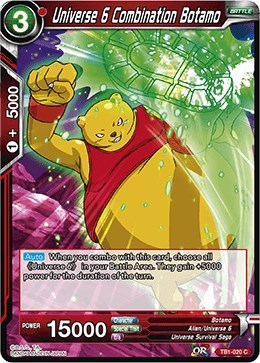 Universe 6 Combination Botamo