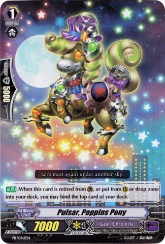 Pulsar, Poppins Pony