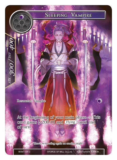 Sleeping Vampire (Full Art)