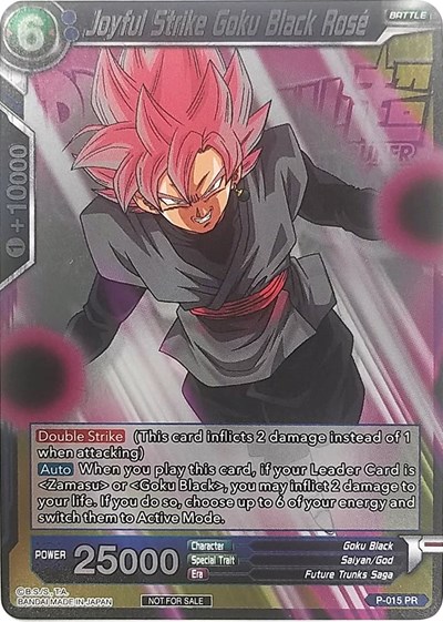 Joyful Strike Goku Black Rose (Metallic Foil) (Event Pack 2018)