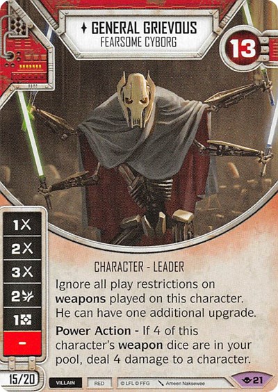 General Grievous - Fearsome Cyborg (Card Only)