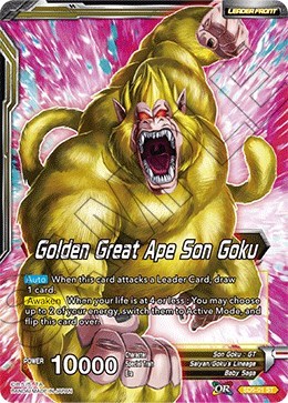 Golden Great Ape Son Goku // Long Odds SS4 Son Goku