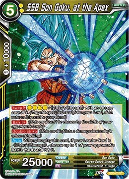 SSB Son Goku, at the Apex