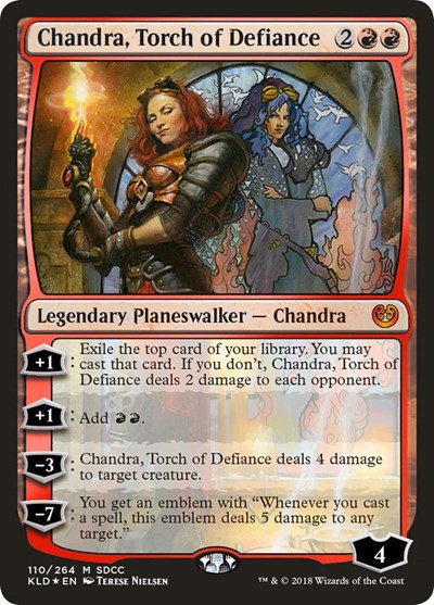 Chandra, Torch of Defiance (SDCC 2018 Exclusive)