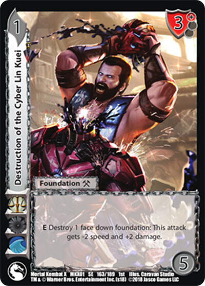 Destruction of the Cyber Lin Kuei