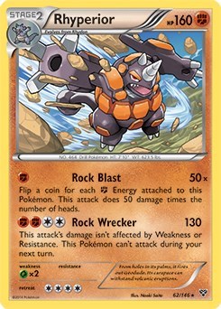 Rhyperior - 62/146 (Cosmos Holo)