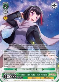 "Proof I'm Here" Ran Mitake (SR)