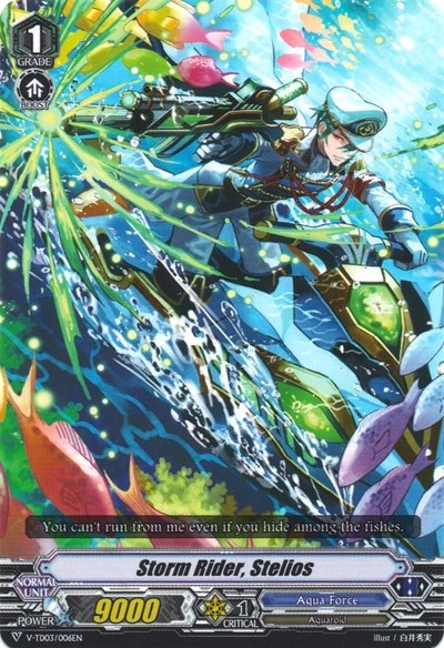 Storm Rider, Stelios