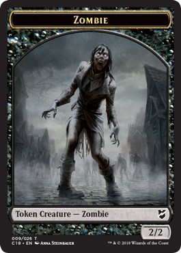 Zombie // Shapeshifter Double-Sided Token