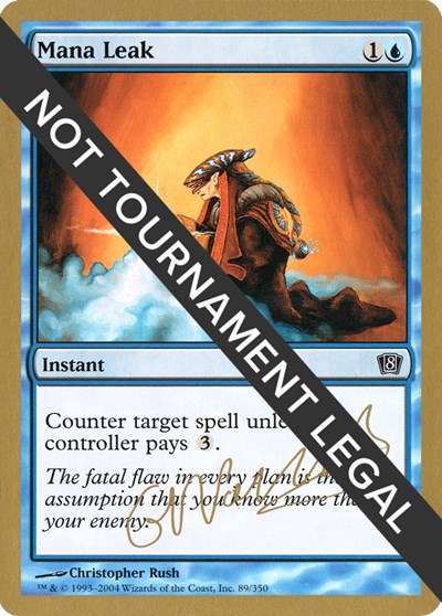 Mana Leak - 2004 Gabriel Nassif (8ED)