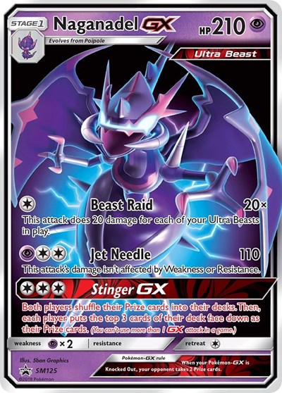 Naganadel GX - SM125