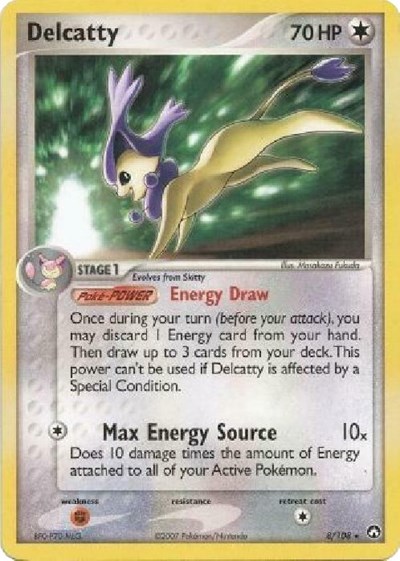 Delcatty - 8/108 (EX Power Keepers)