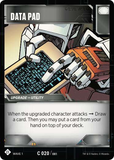 Data Pad