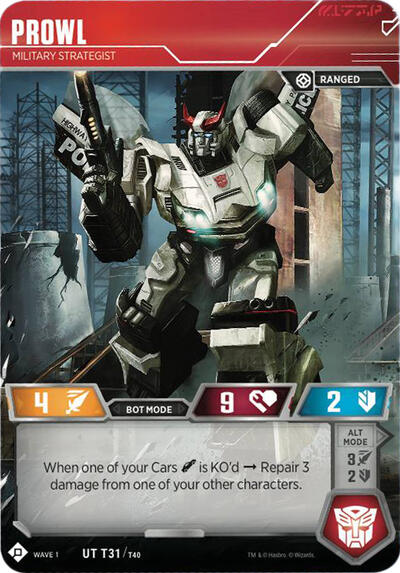 Prowl - Military Strategist