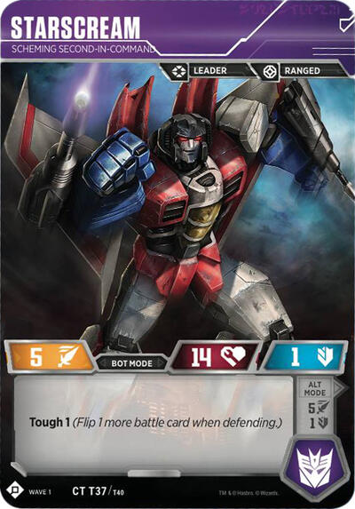 Starscream - Scheming Second-in-Command