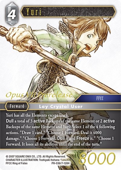 Yuri (Prerelease Promo)