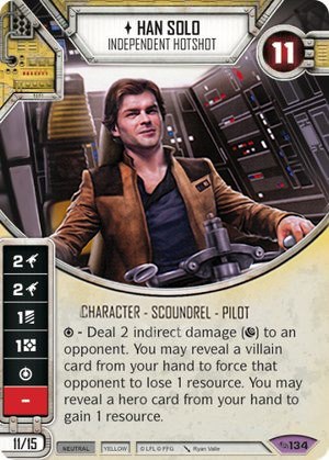 Han Solo - Independent Hotshot (Card Only)
