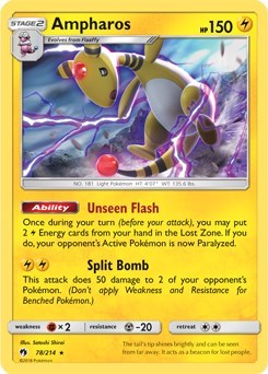 Ampharos - 78/214 (SM Lost Thunder)
