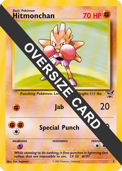 Hitmonchan - 2 (Best of Game 2 Promo)