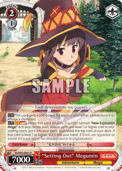 "Setting Out" Megumin