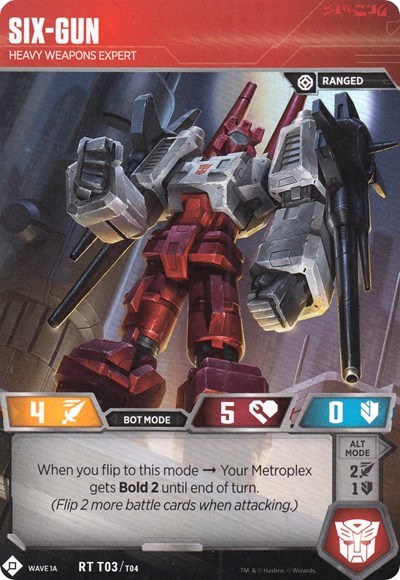 Six-Gun - Heavy Weapons Expert (Wave 1A - Metroplex)