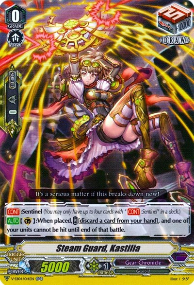 Steam Guard, Kastilia