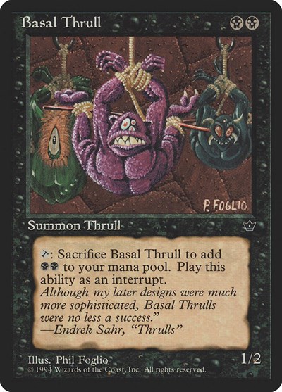 Basal Thrull (P. Foglio)