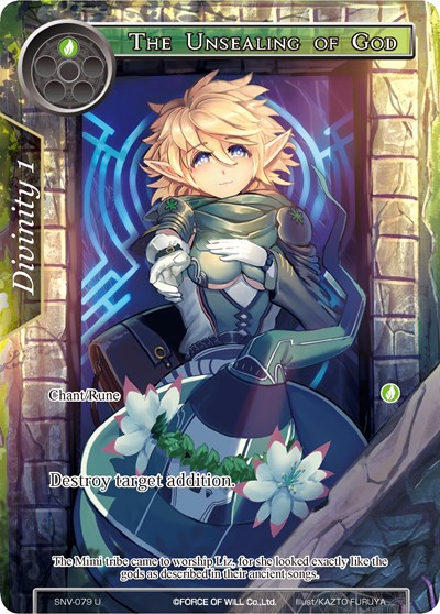 The Unsealing of God (Full Art)