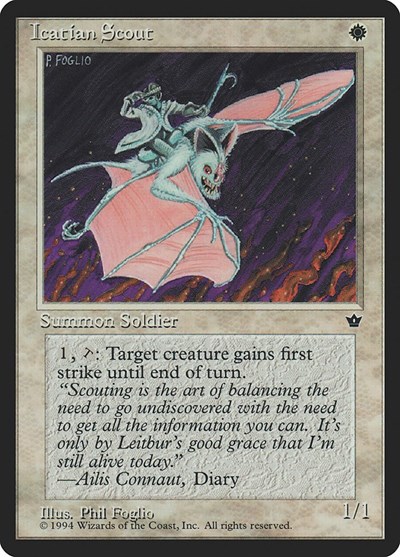 Icatian Scout (Foglio)