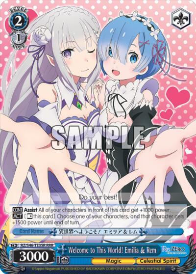Welcome to This World! Emilia & Rem (RRR)