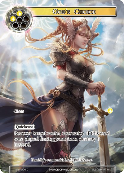 God's Choice (Full Art)