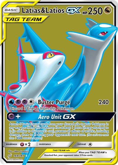 Latias & Latios GX (Full Art)