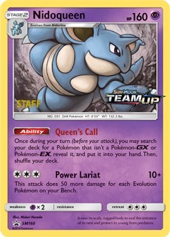 Nidoqueen - SM160 (Prerelease) [Staff]