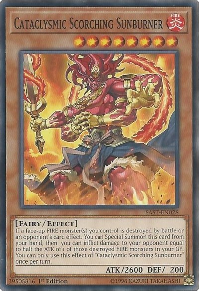 Cataclysmic Scorching Sunburner