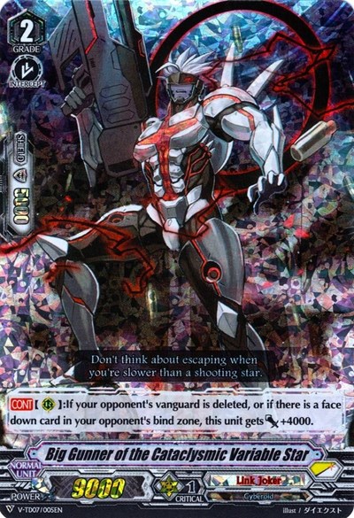 Big Gunner of the Cataclysmic Variable Star (RRR Foil)