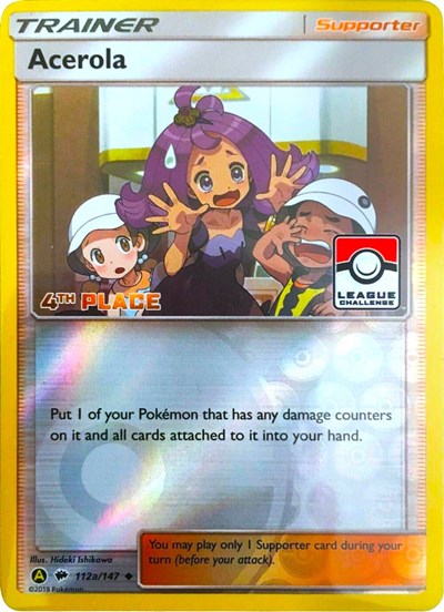 Acerola - 112a/147 (League Challenge) [4th Place]