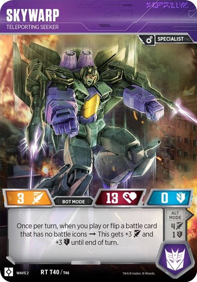 Skywarp - Teleporting Seeker