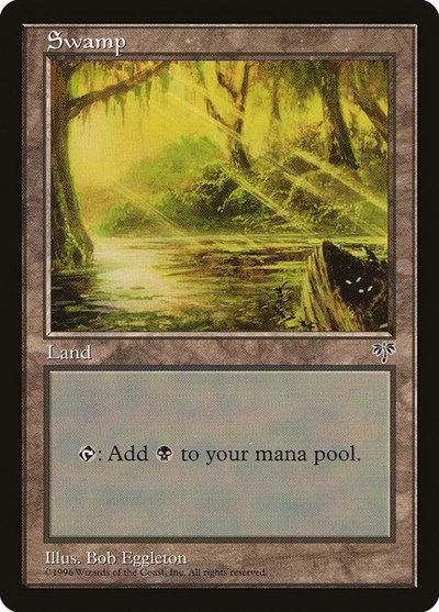Swamp (Eyes in Log)