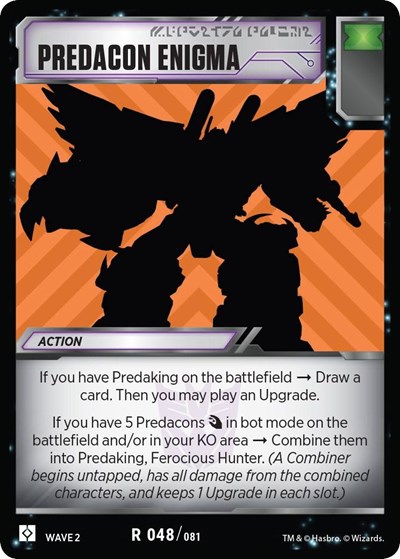 Predacon Enigma