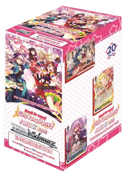BanG Dream! Girls Band Party! MULTI LIVE Booster Box