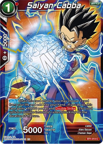 Saiyan Cabba (Alternate Art)