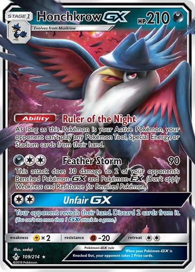 Honchkrow GX