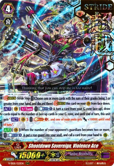 Shootdown Sovereign, Violence Ace (Hot Stamped)