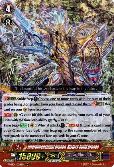 Interdimensional Dragon, History-build Dragon