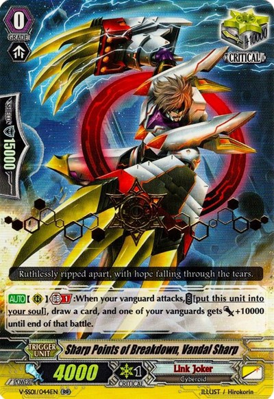 Sharp Points of Breakdown, Vandal Sharp (Hot Stamped)