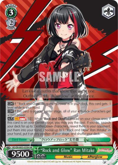 "Rock and Glow" Ran Mitake (HR)