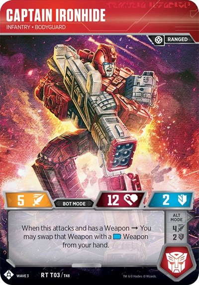 Captain Ironhide - Infantry Bodyguard