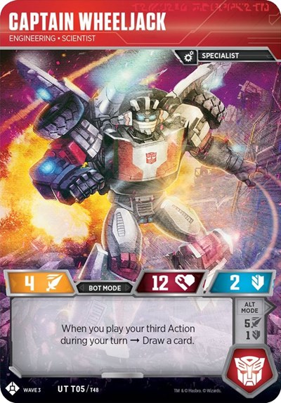 Captain Wheeljack - Engineering Scientist